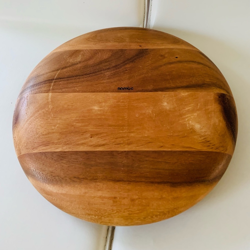 Nambe acacia wood cheese Board - Picture 6 of 8